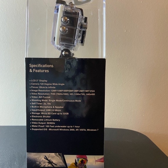 1080p Ultra HD Action PRO sports camera - Picture 4 of 7